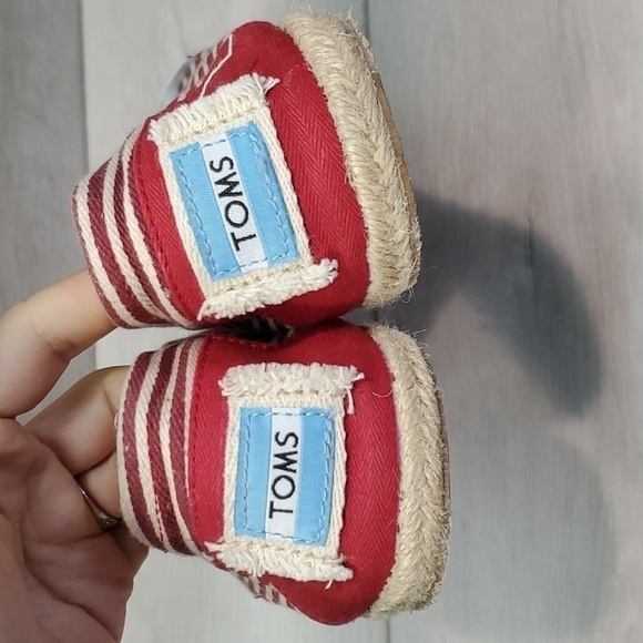 Toms Women Comfort Rope Loafer Slip on flats shoes sz 9.5 - Picture 7 of 11